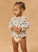 Body a maniche lunghe con stampa a fiori MADANNA / 25E1BF82BOD114