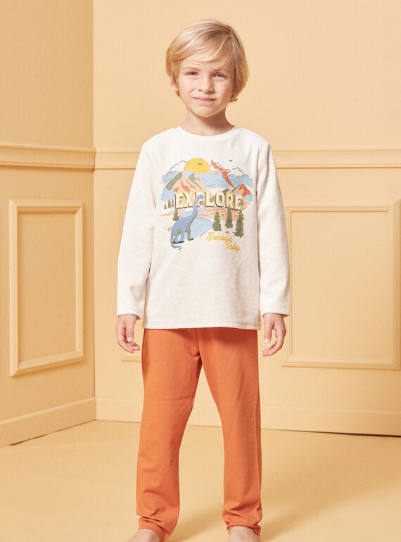 Pigiama beige mélange LUIDINAGE / 24H5PG31PYJA011