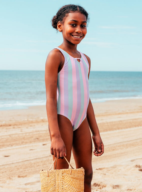 Costume da bagno intero a righe  MRUPETTE / 25E4PFC7D4KD315