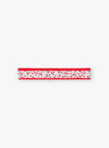 Fascia rossa con stampa a fiori neonata BAAMITIE / 21H4BF11BAN001
