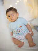 Tutina turchese neonato CEIBRAHIM / 22E5BG52GRE203