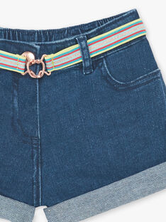 Shorts in jeans blu scuri bambina ZLOUETTE2 / 21E2PFL2SHOK005