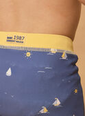 Boxer da bagno con stampa barche a vela MISOLAL / 25E4BGC2MAI208