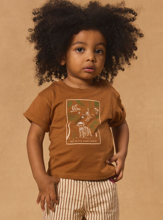 T-shirt con stampa MAOSCAR / 25E1BGO1TEE802