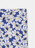 Leggings in tessuto felpato a fiori MELEGETTE / 25E2PF81LGC238
