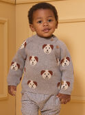 Maglia jacquard con cani LAOREL / 24H1BGQ1PUL943