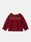 Camicetta con smock LAPRIA / 24H1BFR1CHEF506
