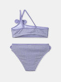 Costume da bagno a due pezzi con stampa vichy  MRUNOUETTE / 25E4PFC5D4L001
