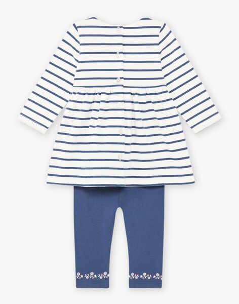 Ensemble Robe Mariniere Et Legging Bebe Fille Achat En Ligne Ensemble Combinaison Et Salopette Sergentmajor