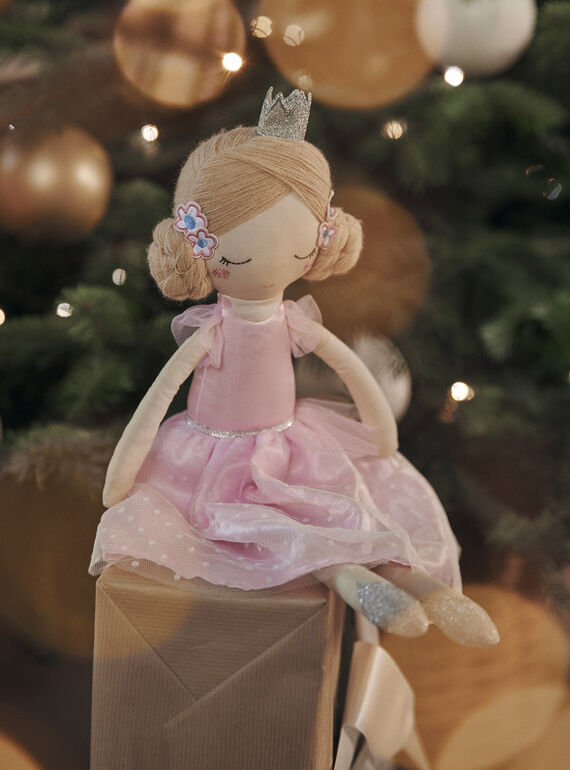 Bambola di pezza rosa Princess Doll SMAPE0084PRINCE / 23J7GF31PCH099