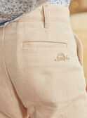 Pantaloni da completo beige KRESAMAGE / 24E3PGL1PANA016