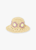 Cappello di paglia beige LACHETTE / 24H4PFI1CHA009