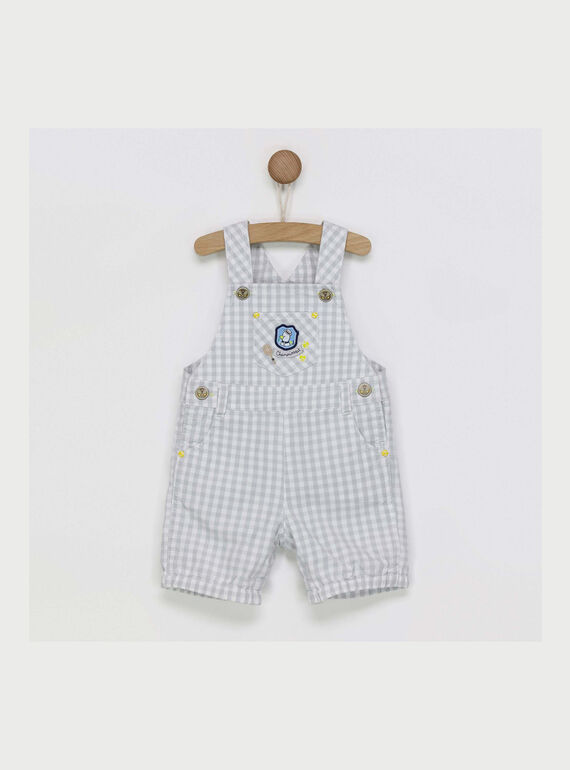 Salopette corta grigia RYDYLAN / 19E1BGS1SAC904