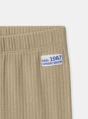 Leggings a costine in tinta unita MACORENTIN / 25E1BG81LG080