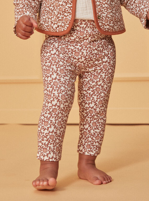 Leggings con stampa floreale LAEMELINE / 24H1BFK1LG001