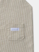 Set composto da body a t-shirt e salopette corta MAENRICK / 25E1BGL1ENSA016