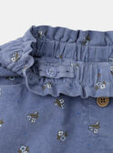 Greyish blue SHORTS NUSHORETTE / 25H2PFQ1SHO205
