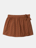 Beige MINI SHORT SKIRT MLORUPETTE / 25E2PFP1JPSI814