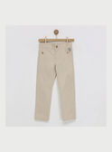 Pantaloni beige RYAGE / 19E3PGR1PAN806