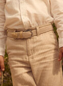 Shorts da cerimonia beige MRERAGE / 25E3PGL1BERA016