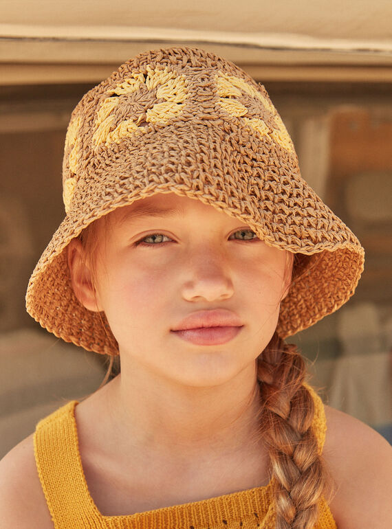 Cappello di paglia naturale