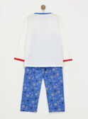 Pigiama bianco e blu REMARAGE / 19E5PG76PYJ001