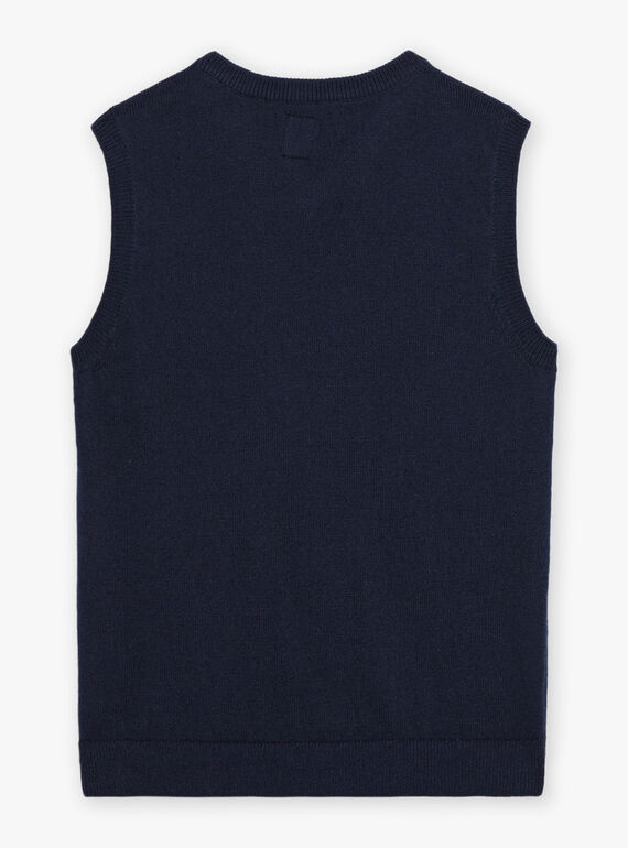 Maglia senza maniche in maglia intrecciata DUPULAGE / 22H3PG61PSMC205
