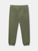 Pantaloni kaki taglio comfort KACONFAGE / 24E3PG31CFP626