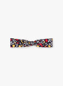 Fascia navy con stampa a fiori neonata BAELSA / 21H4BF51BAN070
