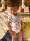 Body a T-shirt a maniche corte bianco LABILLY / 24H1BGI2BOD000