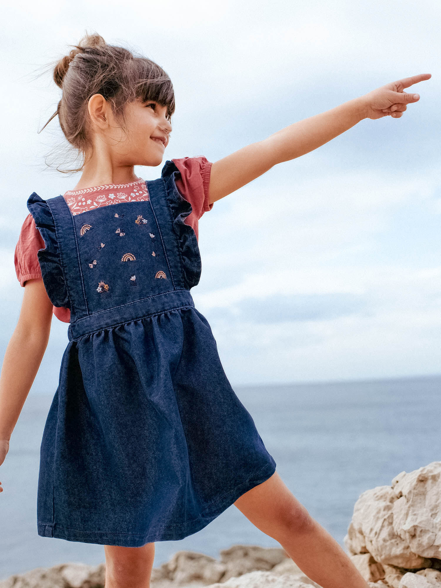 Abito jeans motivi sale