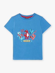 T-shirt blu stampa dinosauro ZADRISAGE / 21E3PGJ2TMCC206