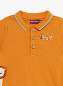 Polo in jersey gialla neonata CAKOBE / 22E1BG91POLB114