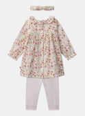 White SET MOREEN / 25E0CF23ENS000