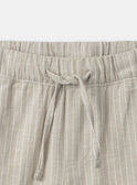 Pantaloni da completo beige MREXAGE / 25E3PGL1PANA016