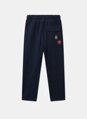 Navy COMFORT PANTS MOBOAGE / 25E3PGJ1CFP070
