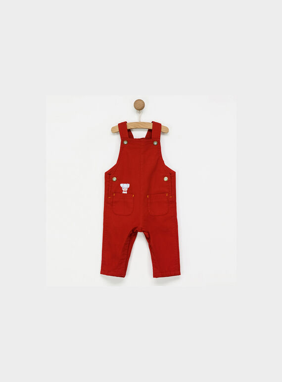 Red cherry Overalls PABILIEN / 18H1BG22SAL510