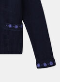 Cardigan con ricamo MERLETTE / 25E2PF81CARC214