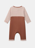 Tutina pigiama a costine con volpe LEALEXIS / 24H5BG37GREE406