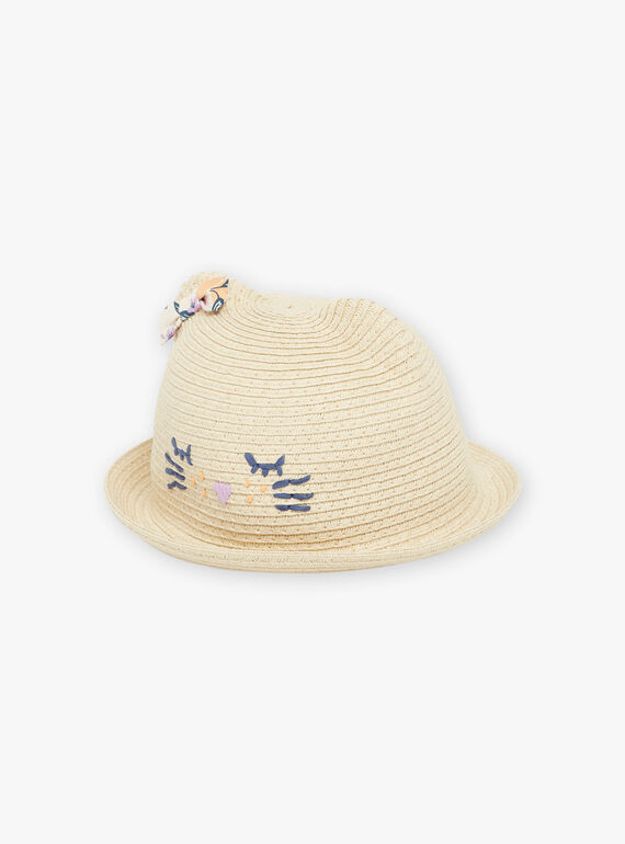 Cappello di paglia FAPOLLY / 23E4BFO1CHA009