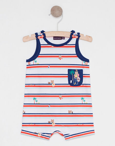 Tutina Neonato Con Stampa Costume Da Bagno Bebe Sergentmajor