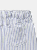 Gonna a righe in denim MLEJUPETTE / 25E2PFO1JUP001