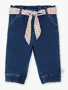 Jeans e cintura con stampa neonata BAANGELE / 21H1BF11PANP270