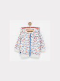 Heathered off white Waistcoat NAIGREGOR / 18E1BGG1GIL006