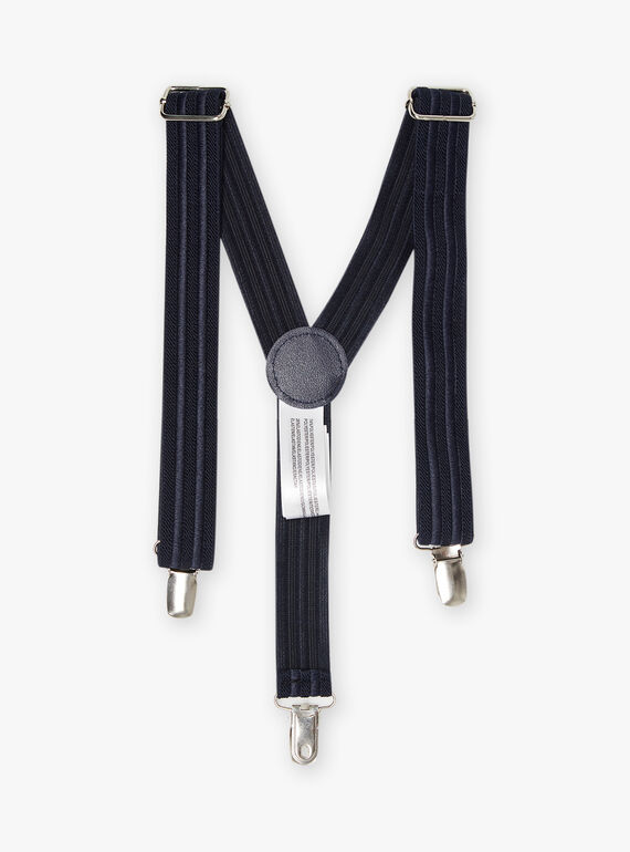 Bretelle elastiche navy bambino CIBRETAGE / 22E4PGH1BRE070