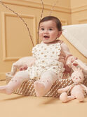 Set body, tutina e calzamaglia écru e rosa LOUANE / 24H0CF12ENS001