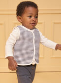 Gilet a quadri double face LAOLO / 24H1BGQ1CSM001