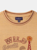 Heather orange TEE SHIRT SS MLORAGE / 25E3PGP3TMCE407