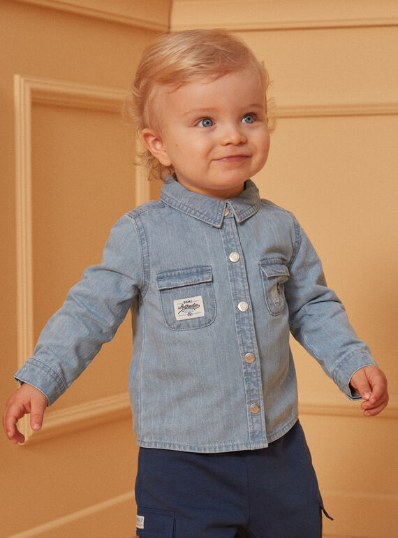 Camicia in denim azzurro LADIEGO / 24H1BGJ1CHMP272