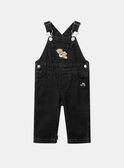 Salopette in denim nero LAFLAVIEN / 24H1BGK1SALK003